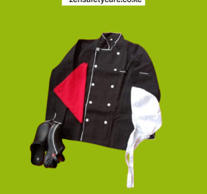 Black Chef Uniform Jacket
